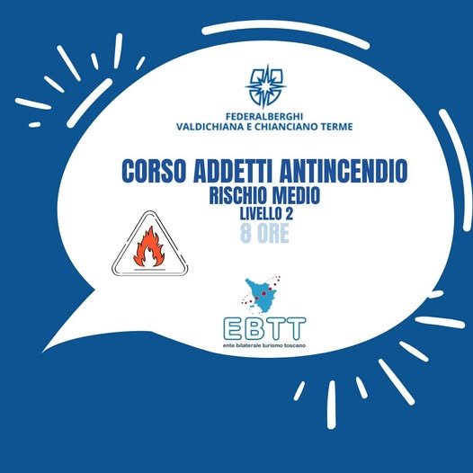 CORSO ADDETTI ANTINCENDIO – RISCHIO MEDIO (Livello 2)