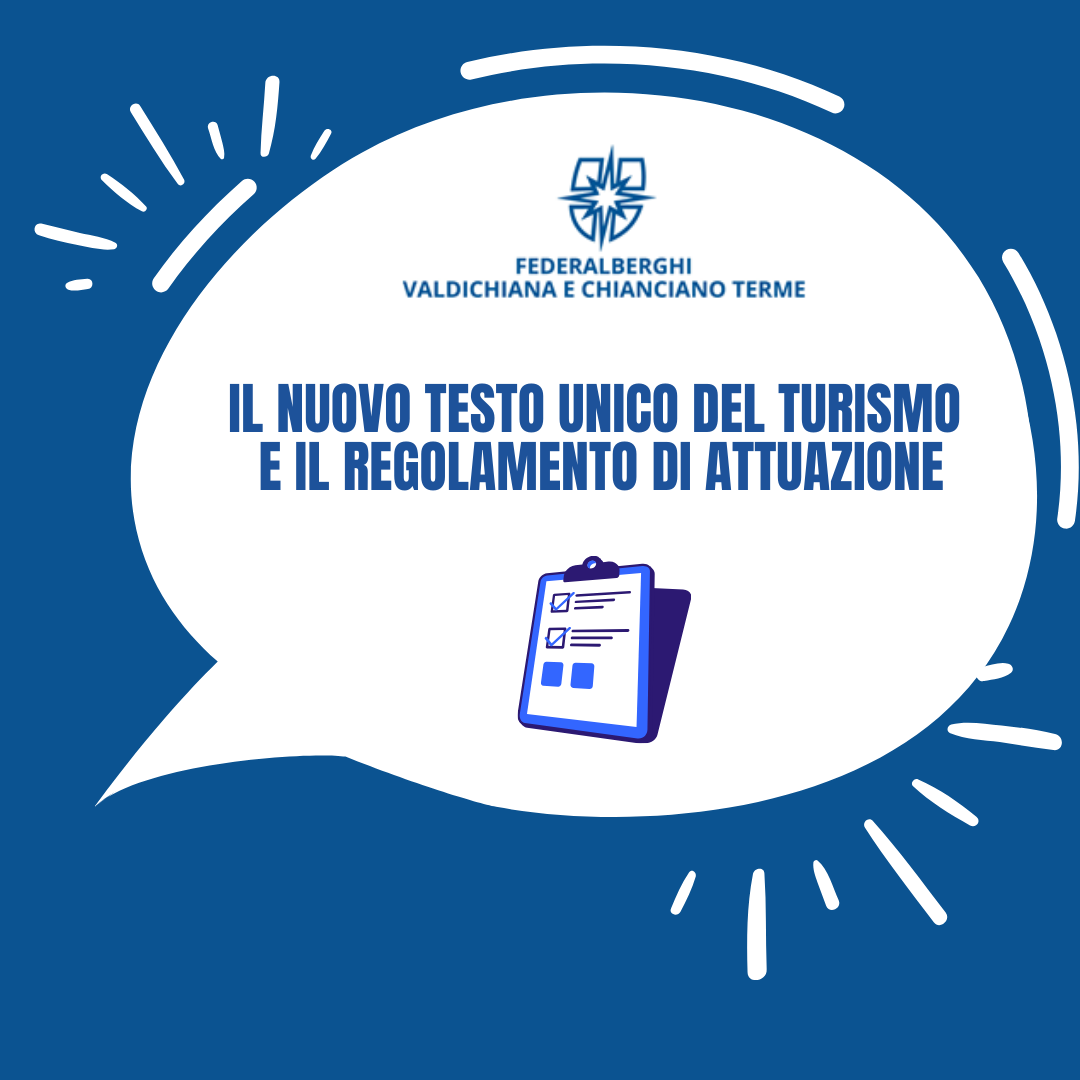 Il nuovo Testo unico del turismo e il Regolamento di attuazione