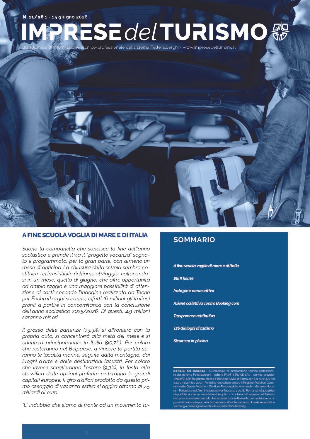 Imprese del Turismo 11/2026